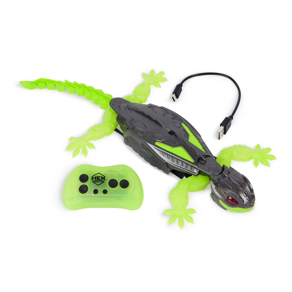 Gecko Robot Trepa Muros Con Control Remoto Hex Bot